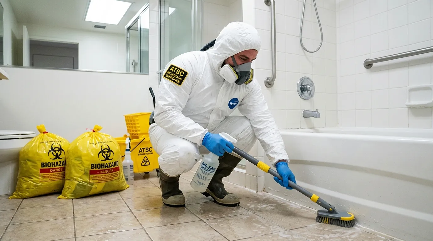 Decontamination equipment deployed for Blood Cleanup in Portland